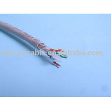 Lan Cable Cat6 FTP 23AWG Cable Sólido 99.99% BC UL List Pass Fluke Test